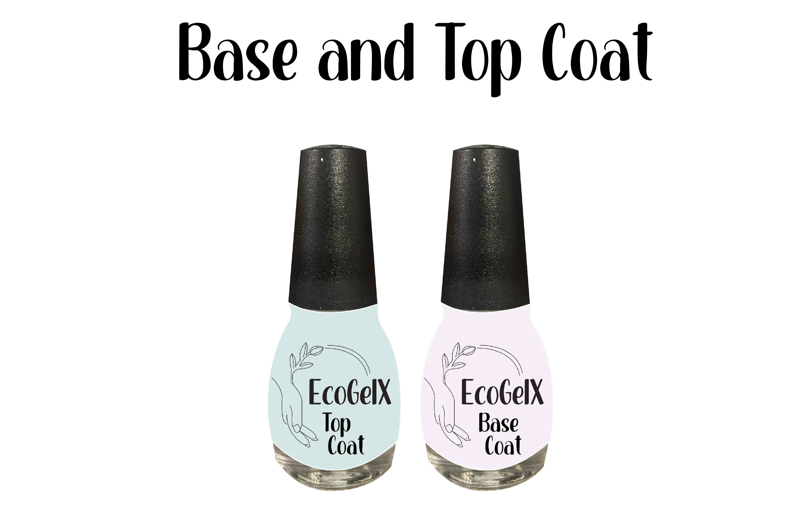 Ecogelx premium gel top  & base coat